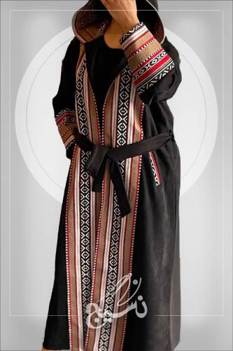 فروة سدو مع قبوع لون اسود