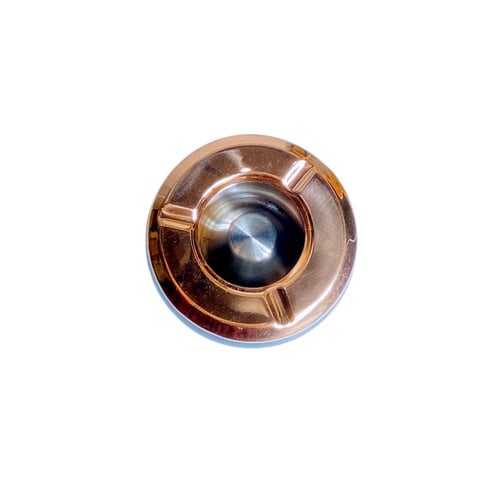 طفاية استيل اسوم مع ذهبي