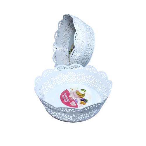 صحون بلاستيك كبير متعدد الاستخدام -6 قطعة