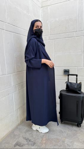 عباية سفر كحلي