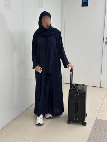 عباية سفر كحلي