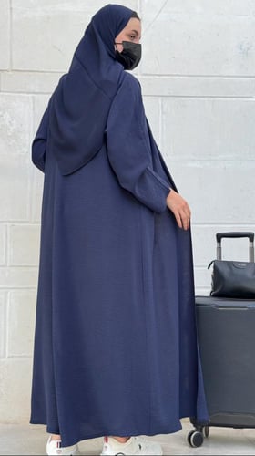 عباية سفر كحلي