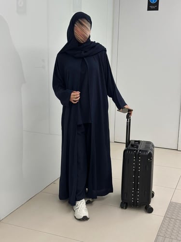 عباية سفر كحلي