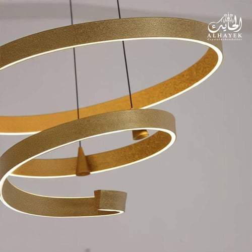 نجفة ويفر كراك ذهبي