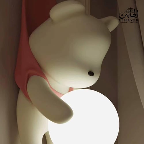 جداري مودرن على شكل دُب لغرفة الاطفال