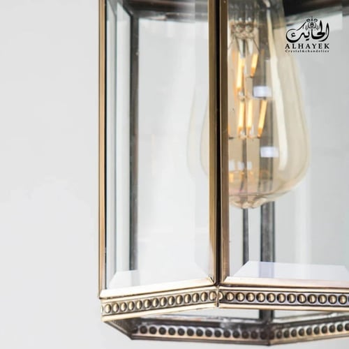 فانوس خارجي نحاسي