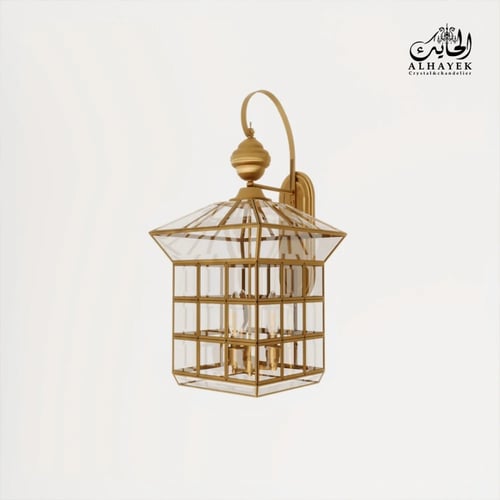 إنارة خارجية مقاومة للعوامل الجوية بتصميم مميز