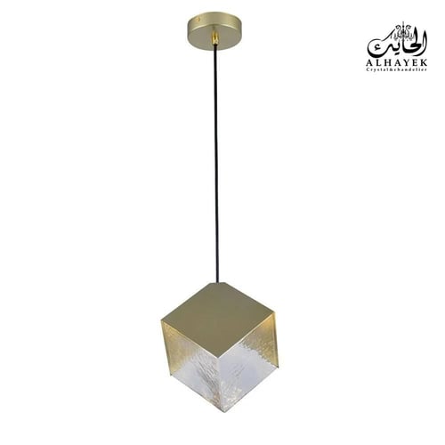 إنارة معلقة داخلية قزاز مكعب
