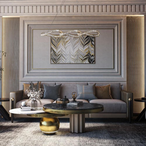 ثريا كريستال نيو كلاسيك متداخلة