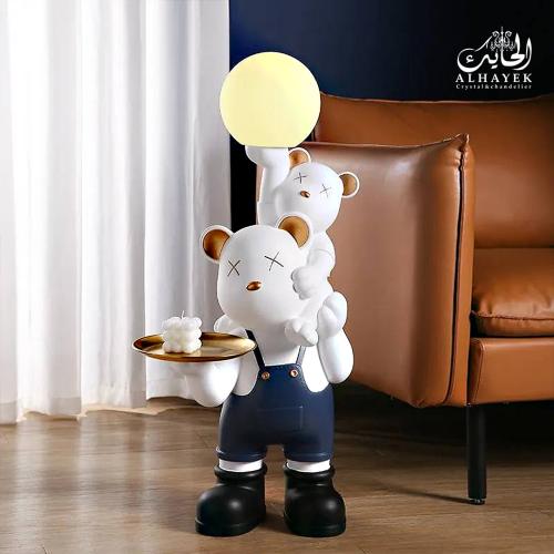 ابجورة ارضية مجسم دب للاطفال