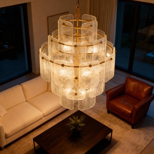 نجف مودرن دائري قزاز