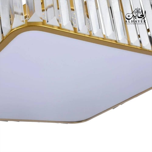 ثريا لطش مربعة كريستال نيو كلاسيك