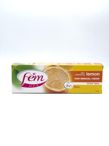 Fem Hair Removal Cream Lemon 120g