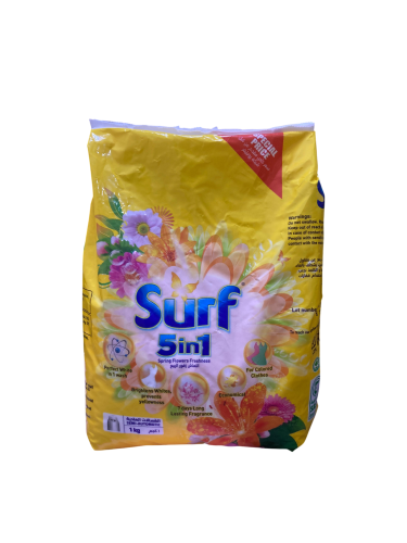 Surf 5in1 Spring Flowers Freshness Detergent 1Kg