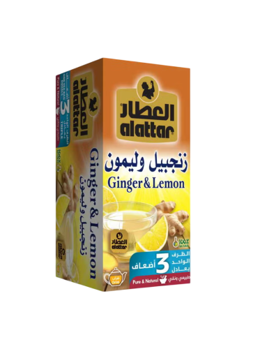 Al Attar Ginger & Lemon 24 Tea Bags