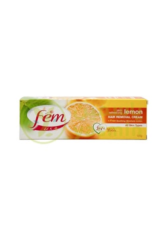 Fem Hair Removal Cream Lemon 120g