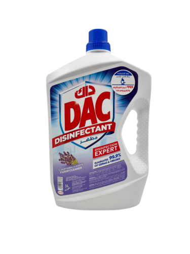 Dac Disinfectant Lavender Floor Cleaner 3L