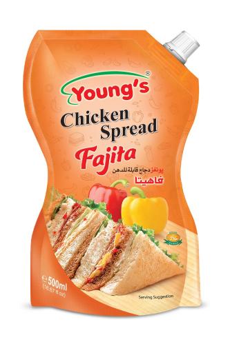 Youngs Chicken Spread Fajita 500ml