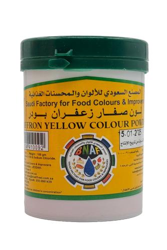 Bnaf Saffron Yellow Food Color 100g