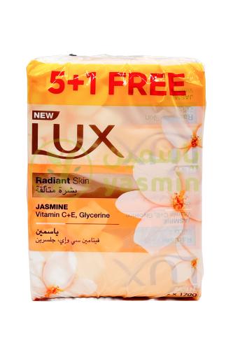 Lux Radiant Soap Bar 5+1 x 170g