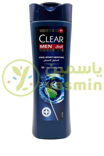 Clear Cool Sport Menthol Shampoo 350ml