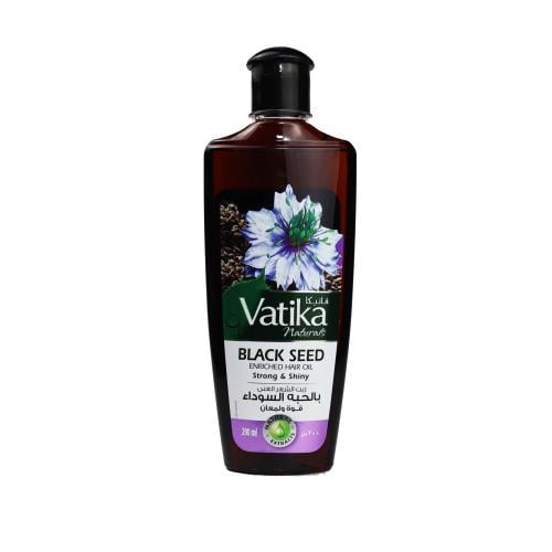 Vatika Black Seed Hair Oil Strong & Shiny 200 Ml
