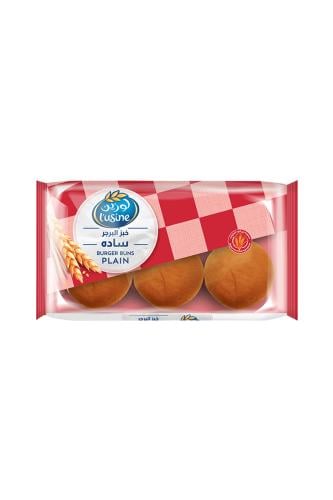 Lusine Burger Buns Plain 400g