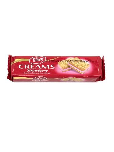 Tiffany Creams Strawberry Biscuit 65g