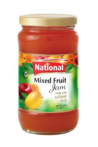 National Mixed Fruit Jams 440g