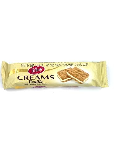 Tiffany Cream Vanilla Biscuit 65g