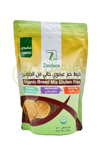 Zaadana Organic Bread Mix Gluten Free 500g