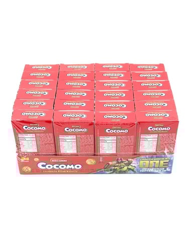 Bisconni Cocomo Chocolate Filled Biscuits Box 14g...