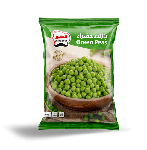 Al Kabeer Green Peas 900g