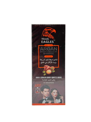 Argan Speedy Hair Color Shampoo Dark Brown 420ml