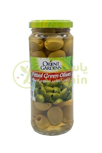 Orient Gardens Pitted Green Olives 160g