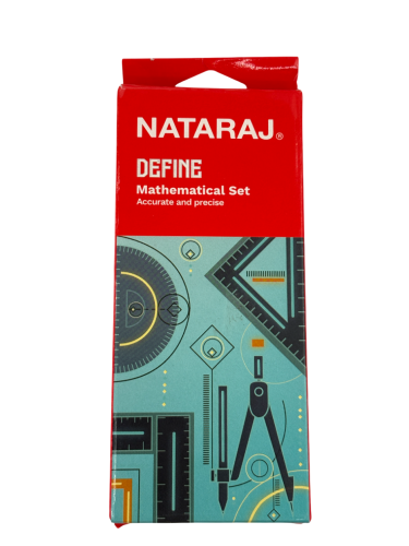 Nataraj Mathematical Geometry Set (Multicolour)
