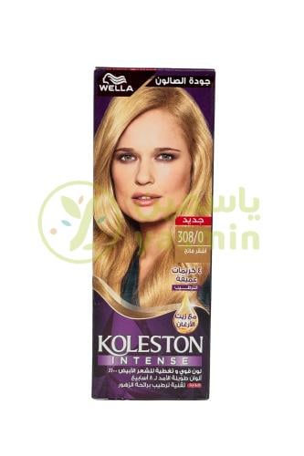 Koleston Light Blonde Hair Color 308/0 50 Ml