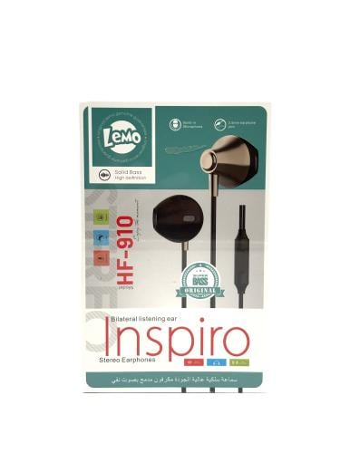 Lemo Inspiro Stereo Earphones Solid Bass
