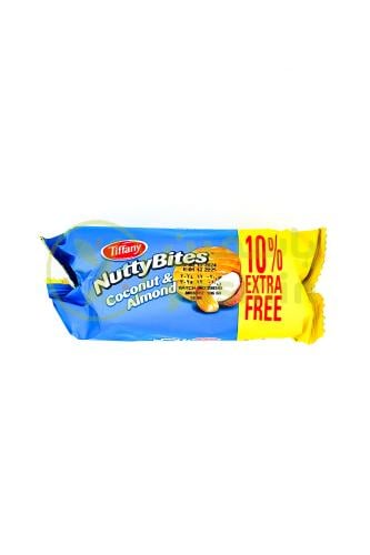 Tiffany Nutty Bites Coconut & Almond Biscuit 97.2g