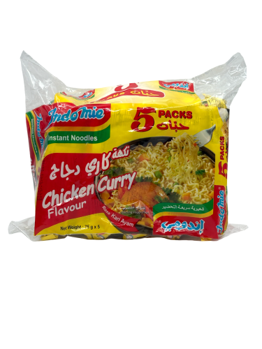 Indomie Chicken Curry Noodles 75g x 5