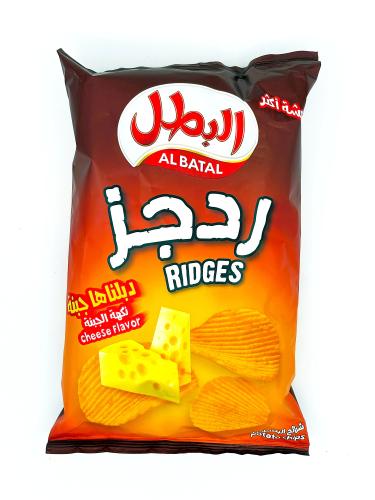 البطل رقائق متموجة بنكهة الجبن