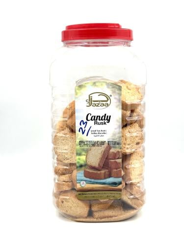 Jazaa Candy Rusk 500g