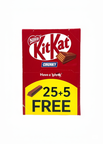 Nestle Kitkat Chunky 40g x 25+5