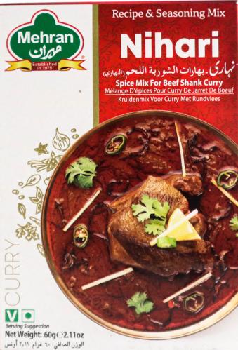 Mehran Nihari Masala 60g