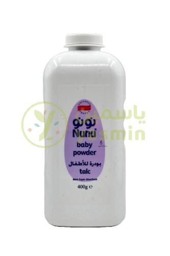 Nunu Baby Powder Talc 400g