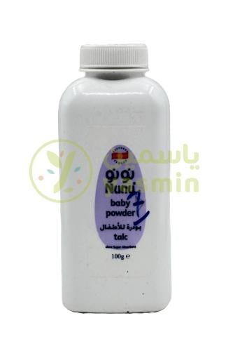 Nunu Baby Powder Talc 100g