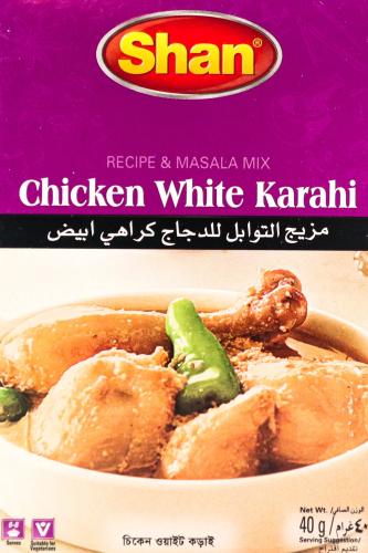 Shan Chicken White Karahi Masala 40g