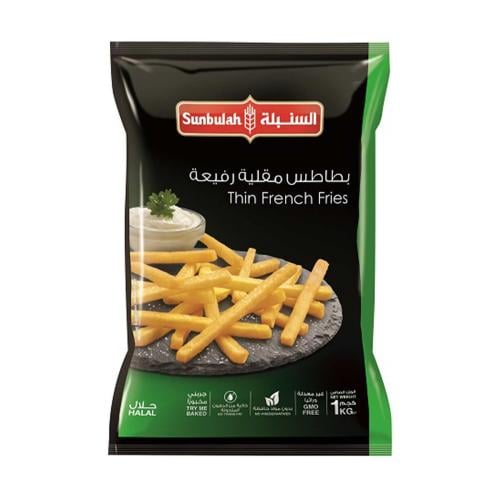 Sunbulah Thin French Fries 1Kg