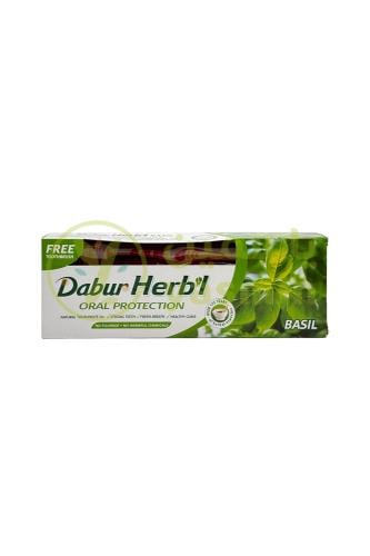 Dabur Herbal Toothpaste Basil 150g