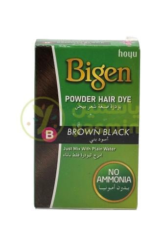 Bigen Powder Hair Dye Brown Black 6g